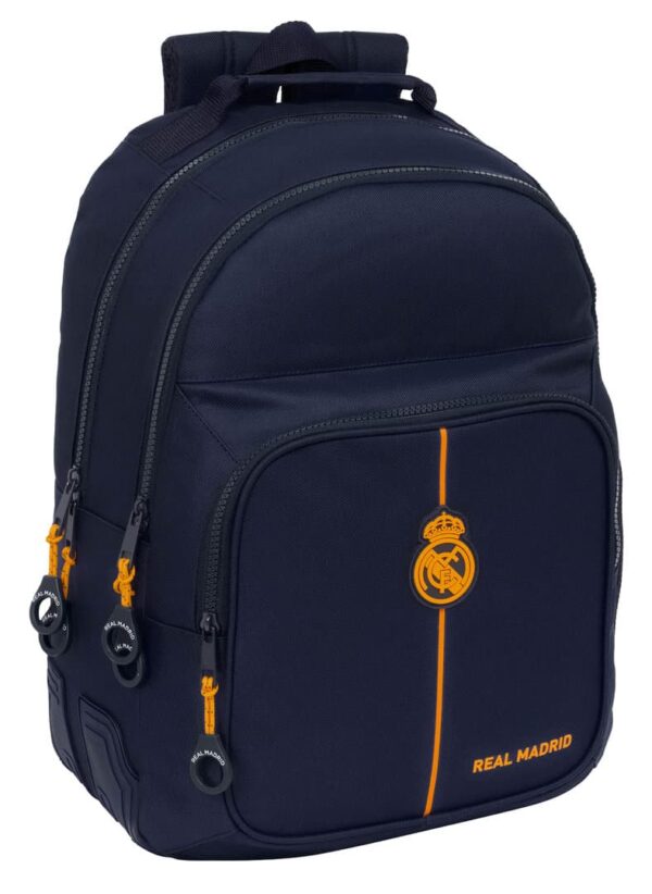 Mochila Doble Azul Marino Real Madrid