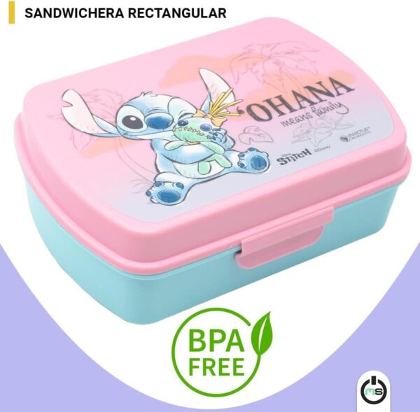 Sandwichera Lilo & Stich Disney 600ml - Image 2