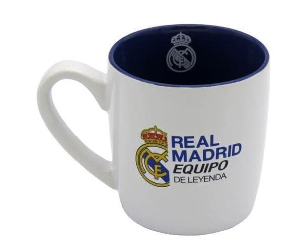 Taza Blanca Real Madrid