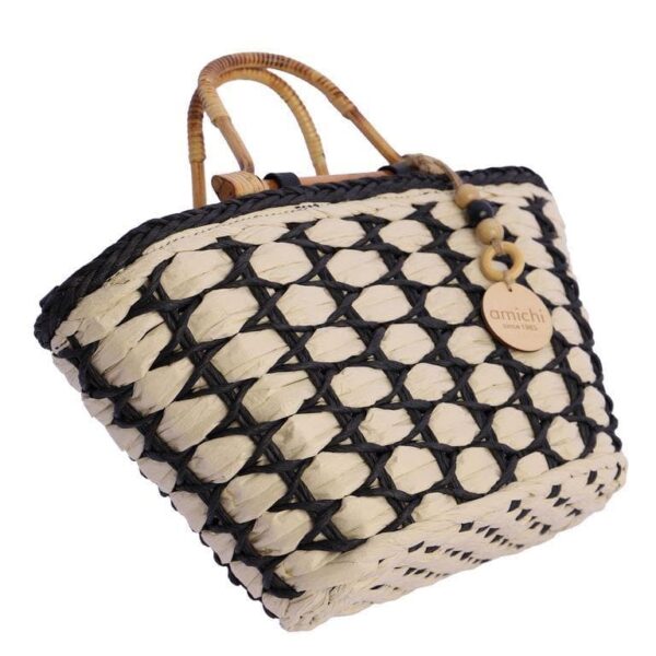 Bolso de Mano Amichi Rafia - Imagen 4