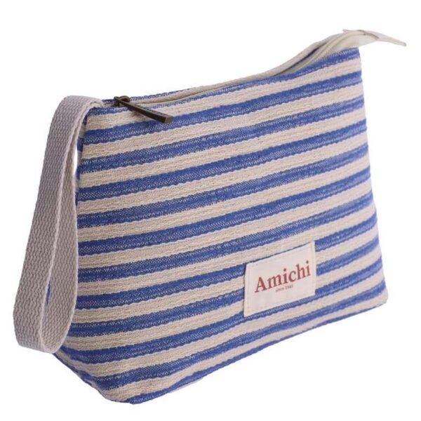 Neceser Playa Amichi Rayas Azules - Imagen 2