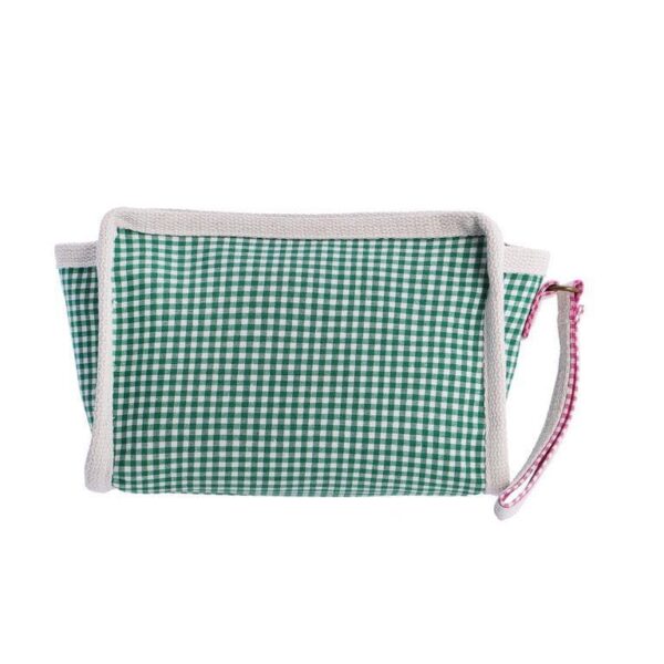 Neceser de Playa Amichi Vichy Verde - Imagen 3