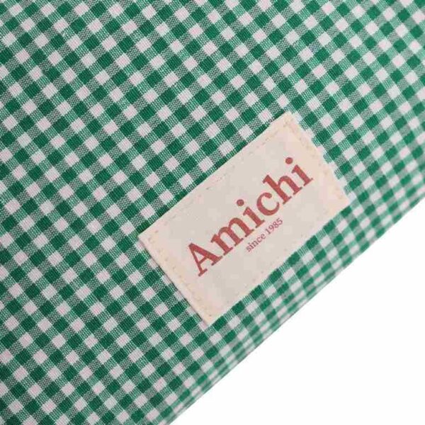 Neceser de Playa Amichi Vichy Verde - Imagen 4