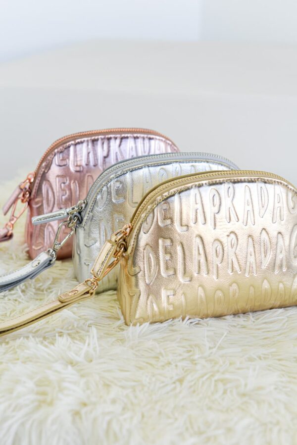 Bolso-Neceser Ovalado Agatha ARP Plata - Imagen 2