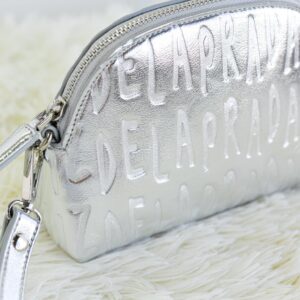 Bolso-Neceser Ovalado Agatha ARP Plata