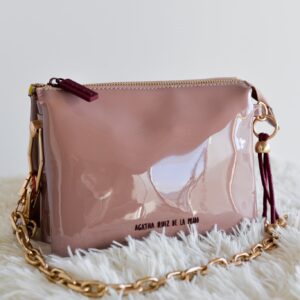Bandolera 3 cuerpos Charol ARP Nude