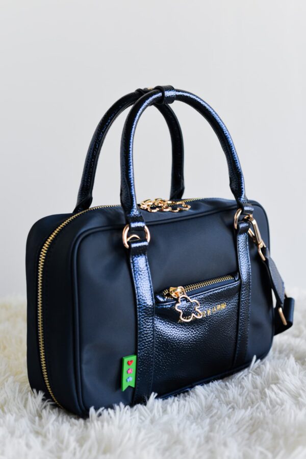 Bolso Nylon Metalizado Agatha Ruiz de la Prada Azul