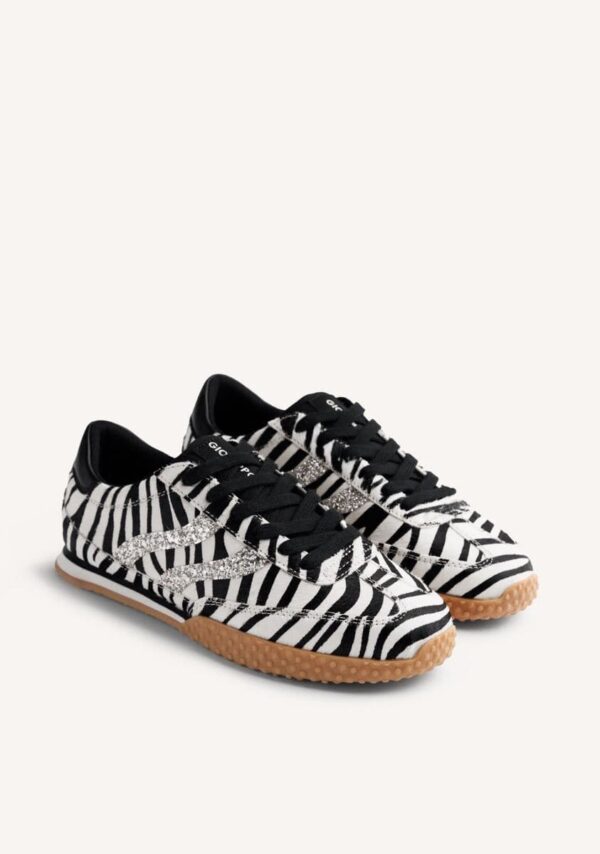 Zapatillas Piel Estampado Animal Halstand Gioseppo - Imagen 2