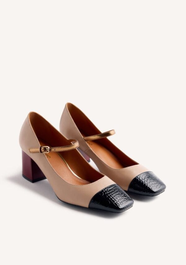 Zapatos Mary-Jane Contrastes Oklee Gioseppo - Imagen 2