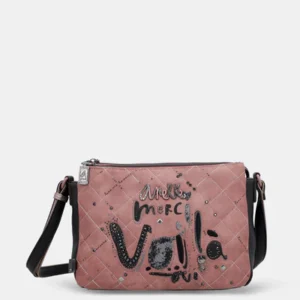 Bandolera Estampada 3 Compartimentos Parisian Anekke