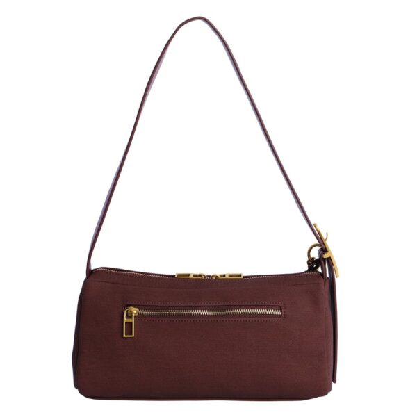 Bolso Baguette Burdeos Don Algodón - Imagen 3