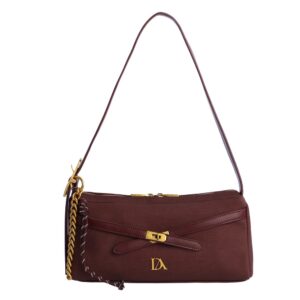Bolso Baguette Burdeos Don Algodón