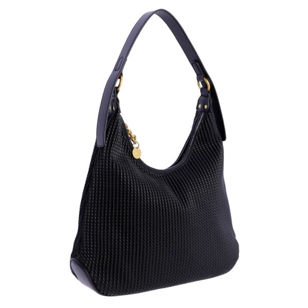 Bolso de Hombro Negro Don Algodón - Imagen 2