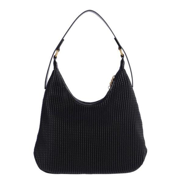 Bolso de Hombro Negro Don Algodón - Imagen 3