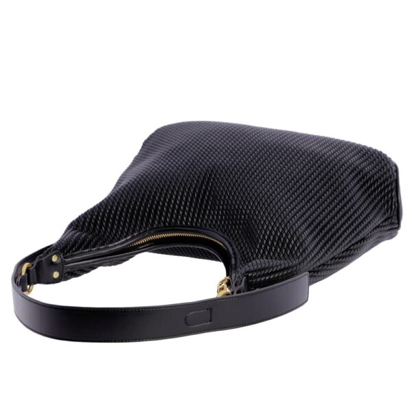 Bolso de Hombro Negro Don Algodón - Imagen 5