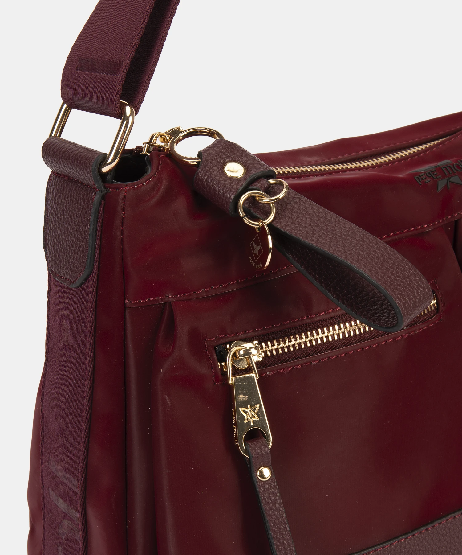 Bolso de Hombro 252170 Marisol Burdeos Pepe Moll - Imagen 3