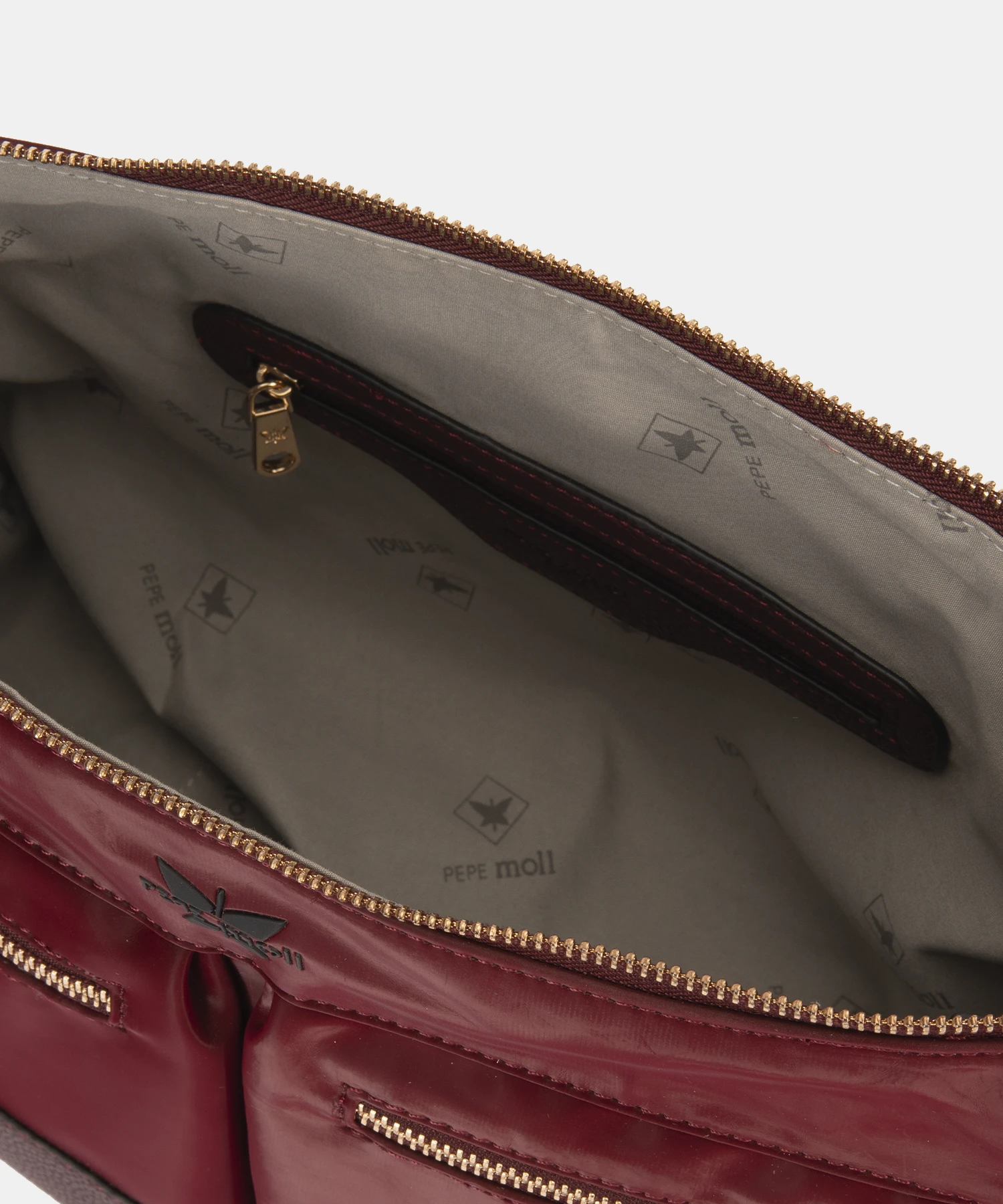 Bolso de Hombro 252170 Marisol Burdeos Pepe Moll - Imagen 4