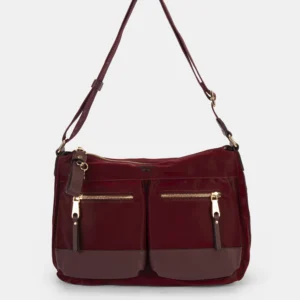 Bolso de Hombro 252170 Marisol Burdeos Pepe Moll