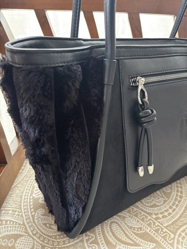 Bolso de Hombro 252401 Mayca Black Pepe Moll - Imagen 4