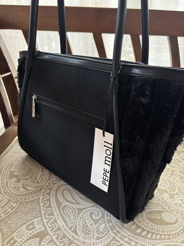 Bolso de Hombro 252401 Mayca Black Pepe Moll - Imagen 5
