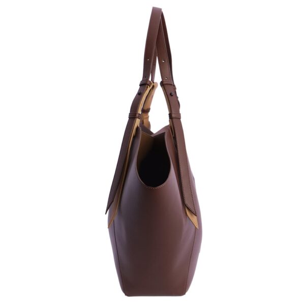 Bolso de Hombro Imán Marrón Don Algodón - Imagen 6