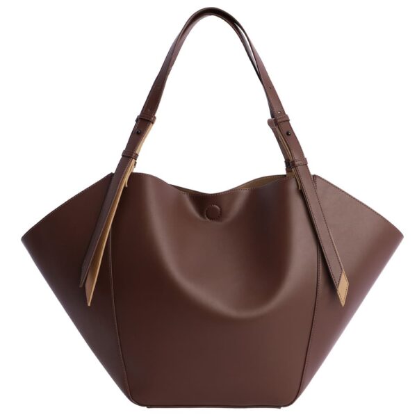 Bolso de Hombro Imán Marrón Don Algodón - Imagen 8