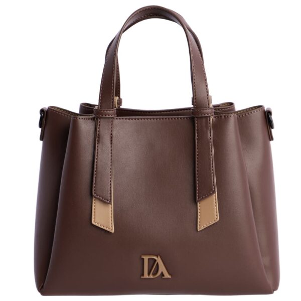 Bolso de Mano Marrón Don Algodón