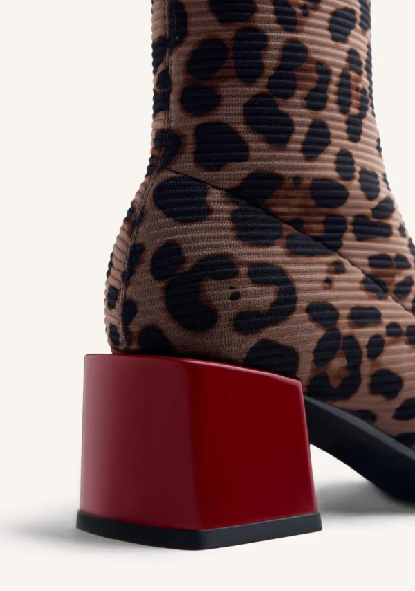 Botines Elasticos Estampado Animal Inger - Imagen 4