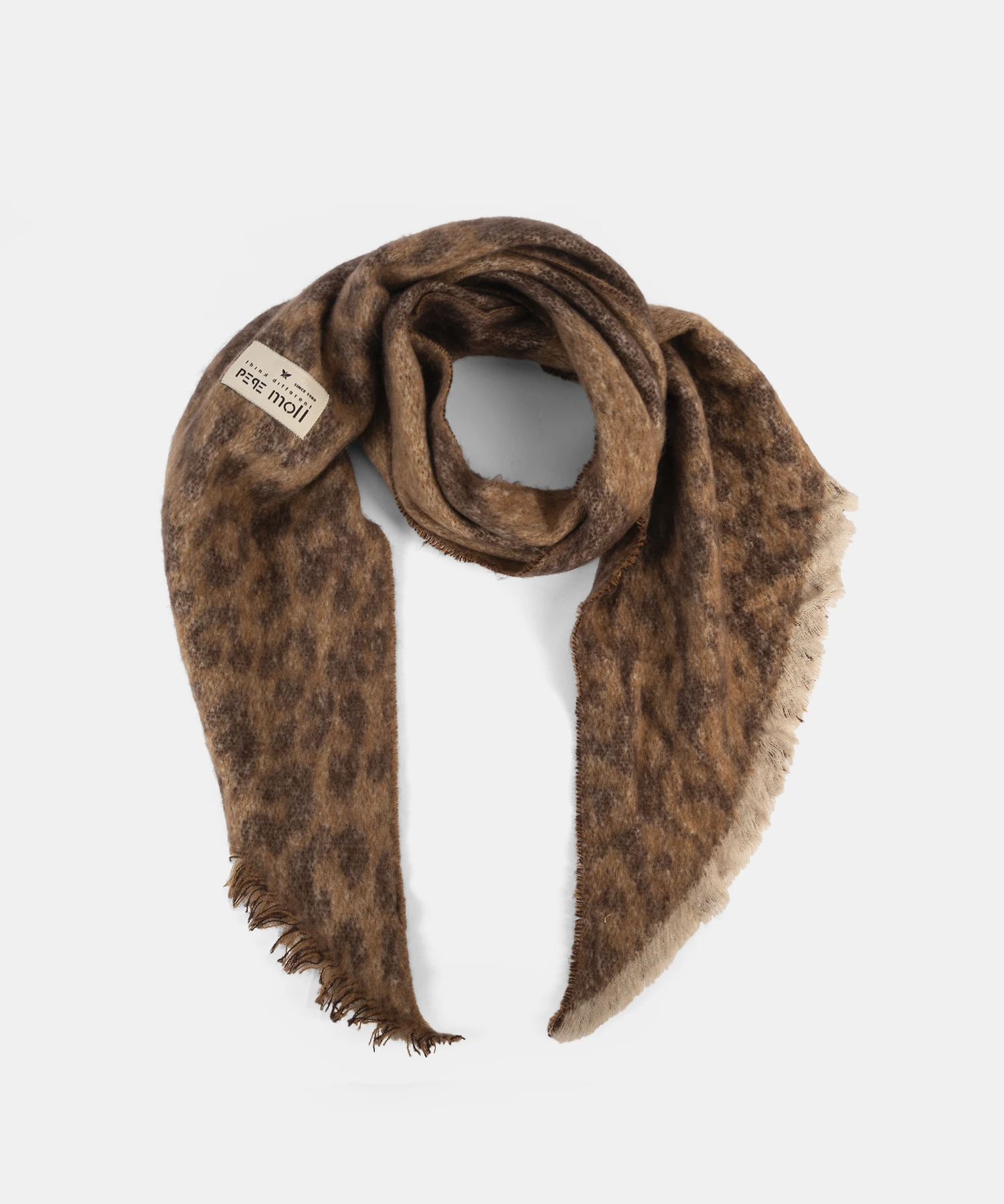 Bufanda 252812 a Pico Marrón Pepe Moll - Imagen 2