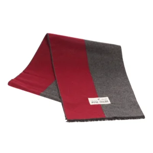 Bufanda Bicolor 252803 Gris-Burdeos Pepe Moll