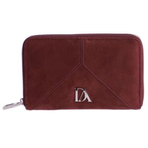 Cartera Grande Ante Burdeos Don Algodón