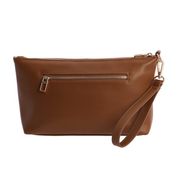 Cartera de Mano Antelina Marrón Don Algodón - Imagen 3