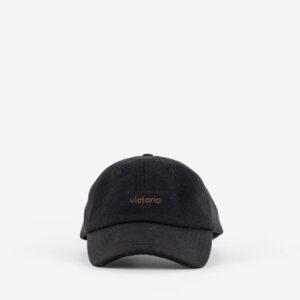 Gorra Paño & Bordados Negro