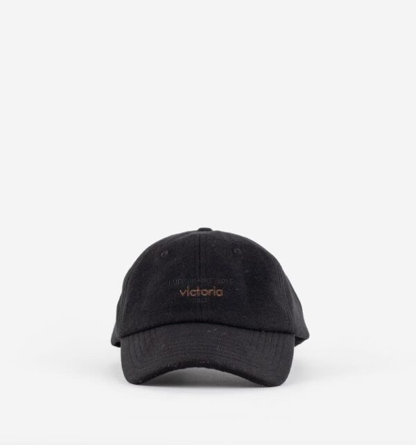 Gorra Paño & Bordados Negro