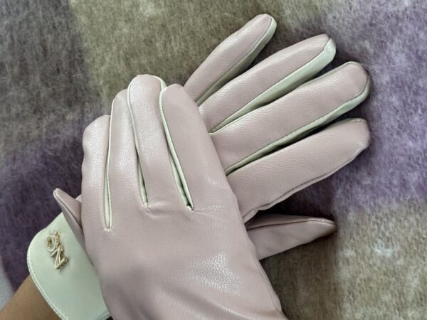 Guantes Bicolor Piel Vegana Noco - Imagen 8