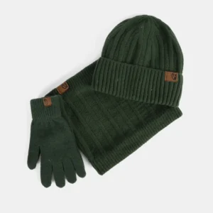 Pack Gorro, Guantes y Bufanda 252851 Green Pepe Moll