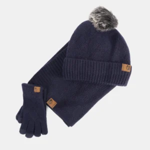Pack Gorro, Guantes y Bufanda 252852 Navy Pepe Moll