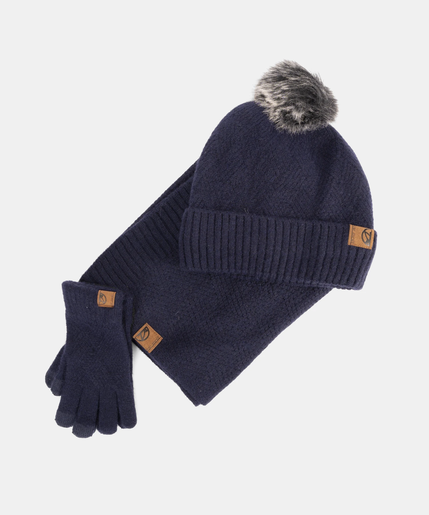 Pack Gorro, Guantes y Bufanda 252852 Navy Pepe Moll