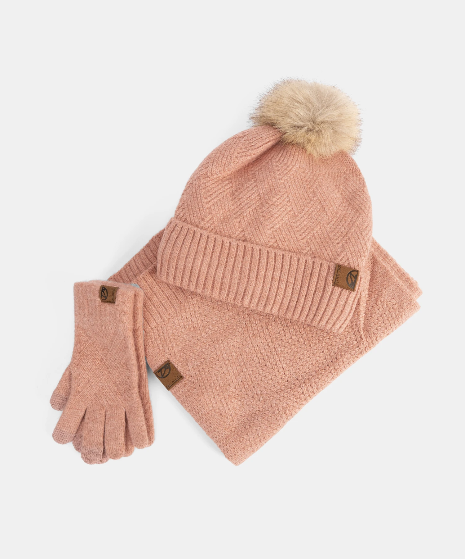 Pack Gorro, Guantes y Bufanda 252852 Rosa Pepe Moll