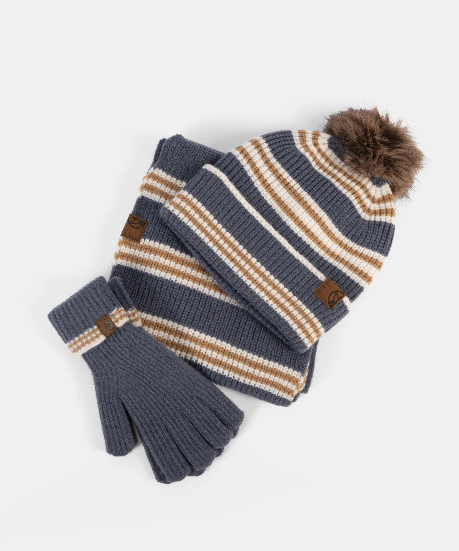 Pack Gorro, Guantes y Bufanda 252854 Navy Pepe Moll