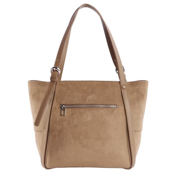 Shopper Marrón Ante Don Algodón - Imagen 3