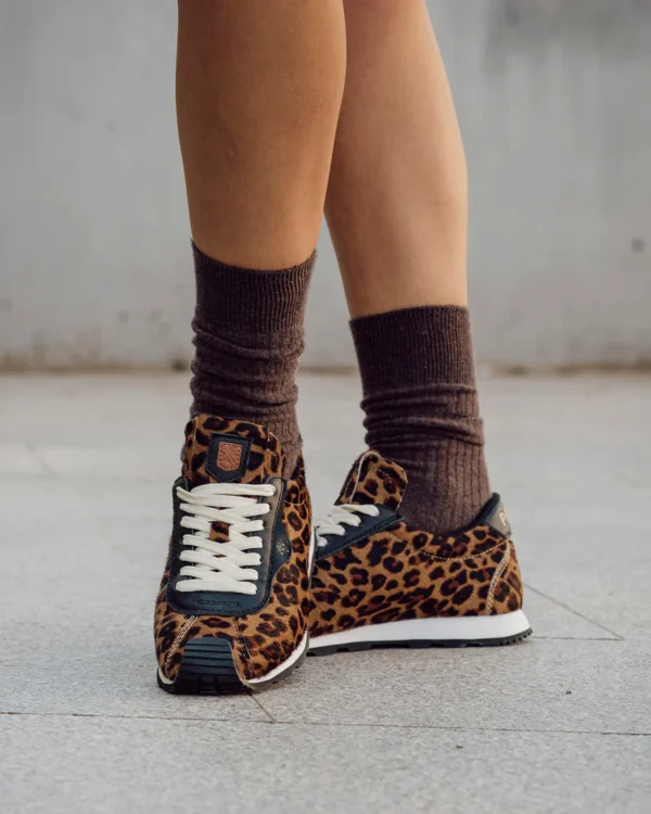 Zapatilla Kira Pony Leopardo Popa - Imagen 3