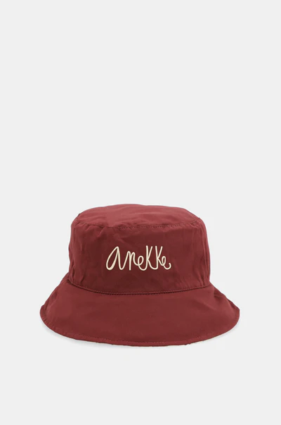 Gorro Pescador Reversible Burdeos Anekke - Imagen 5