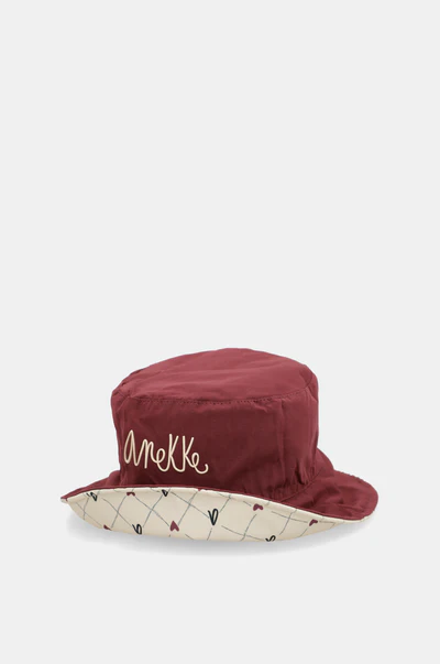 Gorro Pescador Reversible Burdeos Anekke - Imagen 6