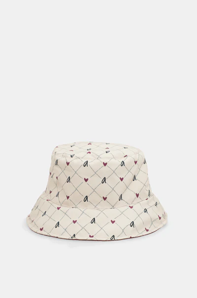 Gorro Pescador Reversible Burdeos Anekke