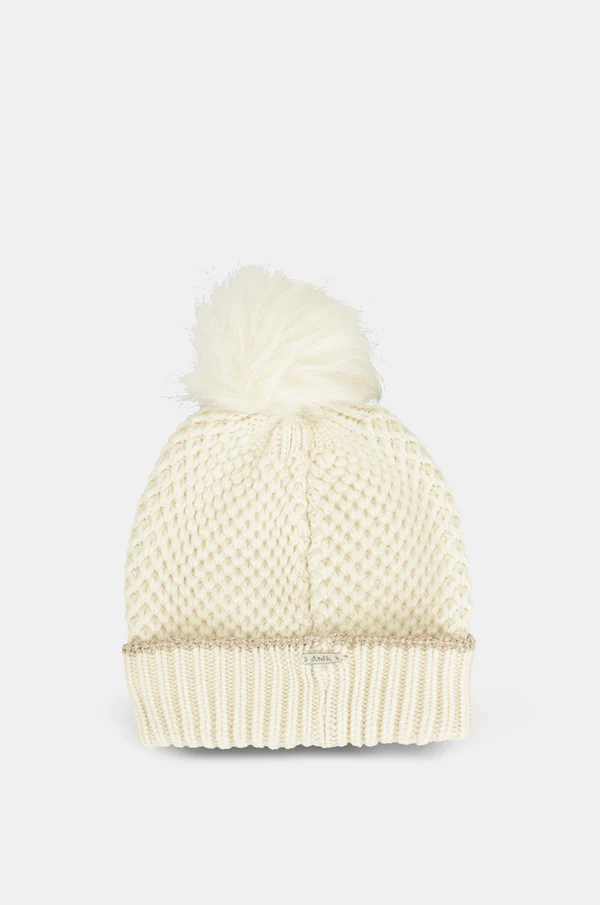 Gorro de Punto Real Anekke Beige - Imagen 2
