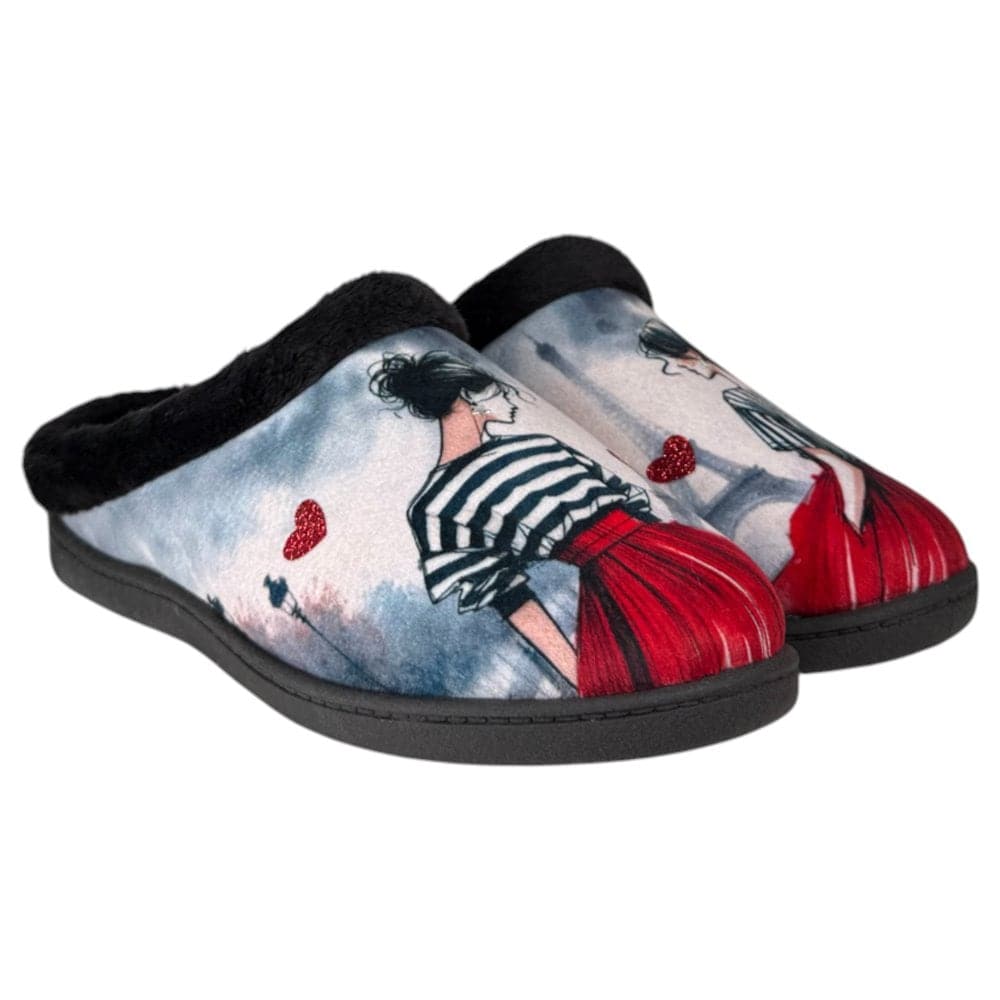 Zapatillas de Casa Plumaflex Chica Paris 12213 - Imagen 3