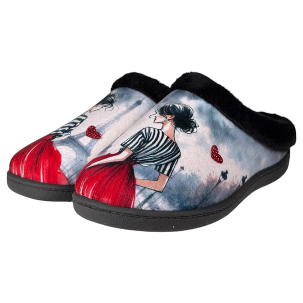 Zapatillas de Casa Plumaflex Chica Paris 12213 - Imagen 4