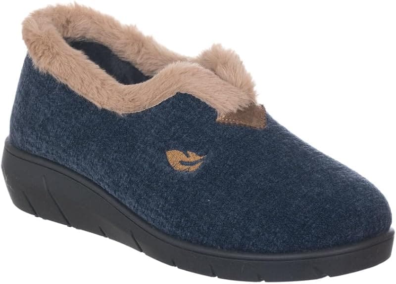 Zapatillas de Casa Plumaflex Marino 14236 Cerrada - Imagen 3