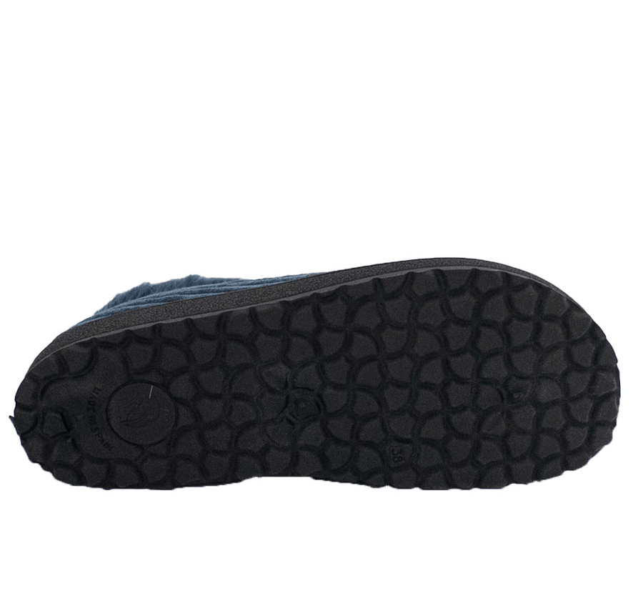 Zapatillas de Casa Plumaflex Pana Azul 80058 Cerrada - Imagen 4
